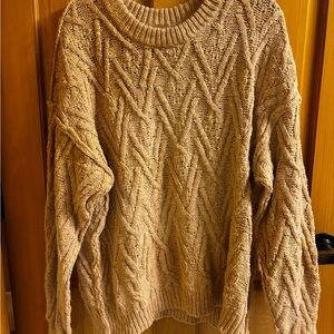 Free People Isla Oversized Tunic Sweater Size L